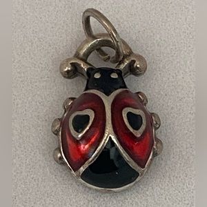 Brighton enamel Lady bug charm (232)